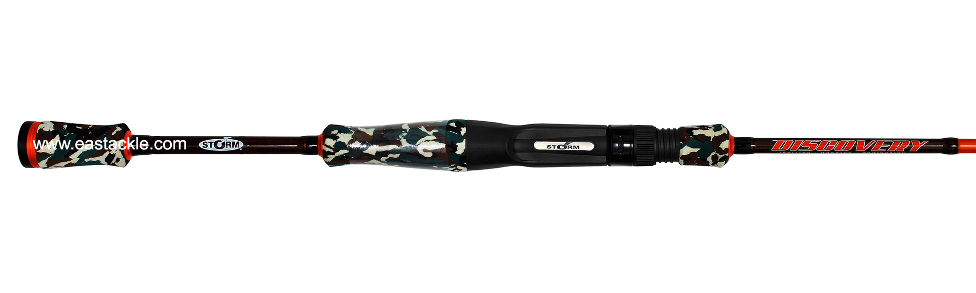 Storm - Discovery - DVC602L - Bait Casting Rod - Butt to Stripper Guide (Top View) | Eastackle