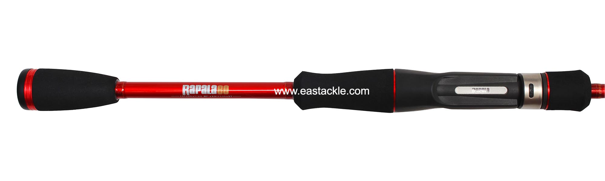 Rapala - Vaaksy - 80th Anniversary - VAC662M - Bait Casting Rod - Handle Section (Top View) | Eastackle