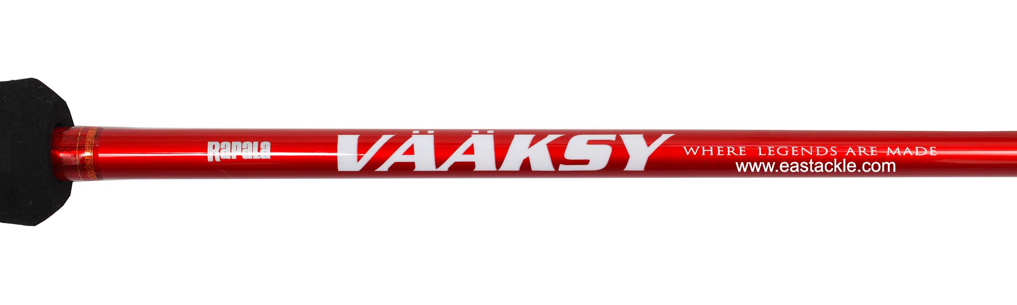 Rapala - Vaaksy - 80th Anniversary - VAC662M - Bait Casting Rod - Logo (Top View) | Eastackle