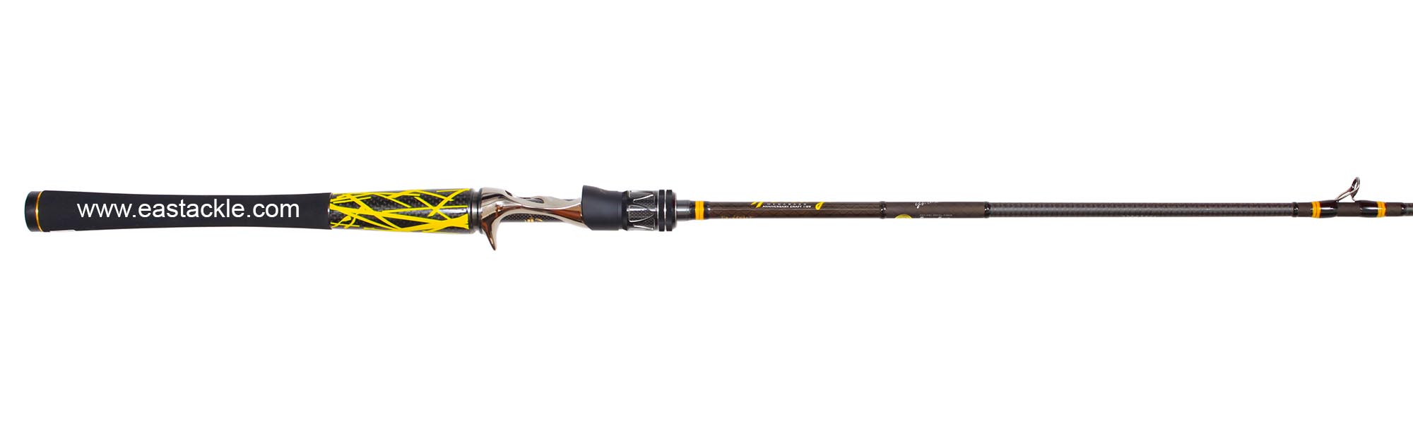 Megabass - Heritage F4-68XHT - Bait Casting Rod - Butt to Stripper Guide (Side View) | Eastackle