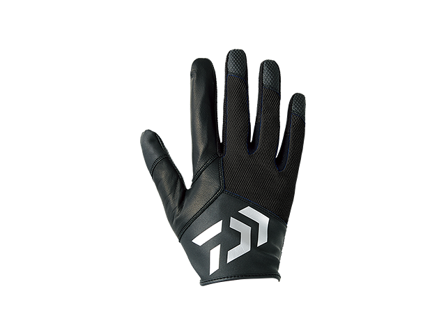 Daiwa - Full Finger Jigging Gloves - DG-71008 - BLACK - L SIZE | Eastackle