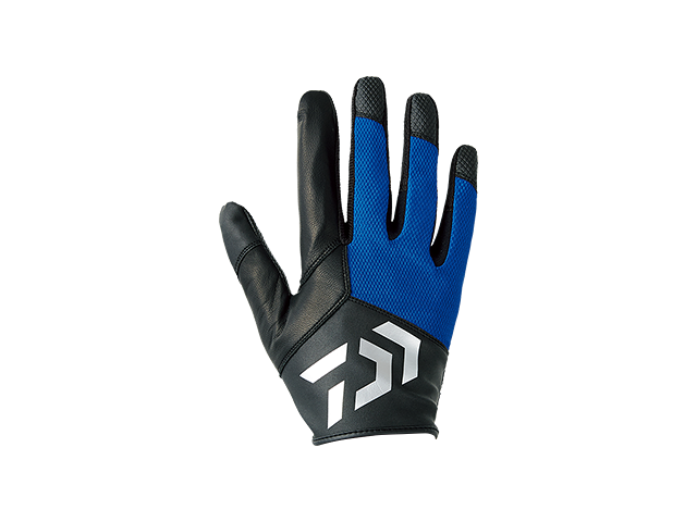 Daiwa - Full Finger Jigging Gloves - DG-71008 - BLUE - 2XL SIZE | Eastackle