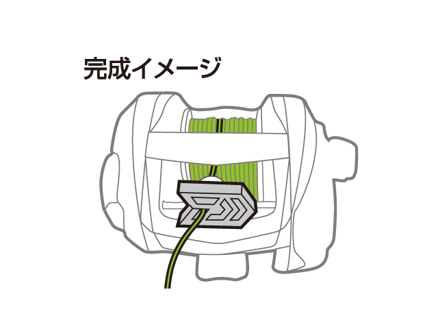 Daiwa - Line Keeper with Threader - GREEN | Eastackle