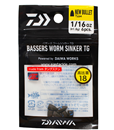 Daiwa - Bassers Worm Sinker TG New Bullet 1.8g - 1/16oz (6pcs) | Eastackle