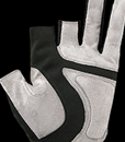 Daiwa - Nano-Front Padded Three Finger Cut Gloves - DG-60008 - GREY - XL SIZE | Eastackle