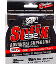 Sufix - 832 Advanced Superline 150yds - 10LB / GHOST - Braided/PE Line | Eastackle