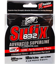 Sufix - 832 Advanced Superline 300yds - 10LB / GHOST - Braided/PE Line | Eastackle
