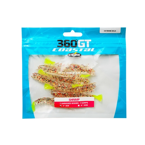 Storm - 360GT Coastal Shrimp - Soft Plastic Swim Bait | Eastackle