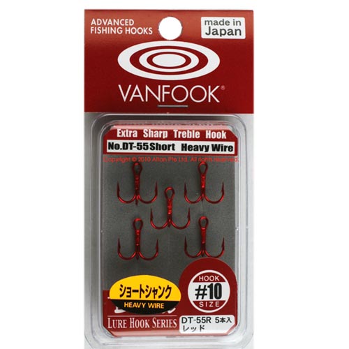 Vanfook - DT-55 - Treble Hooks | Eastackle