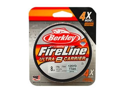 Berkley - FireLine Ultra 8 Carrier Crystal 125yards - 8LB - Braided/PE Line | Eastackle