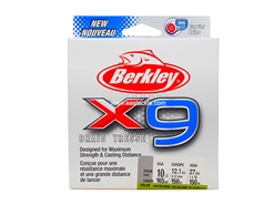 Berkley - X9 150m - 10LB - LOW VIS GREEN - Braided/PE Line | Eastackle