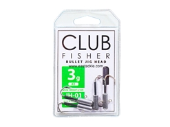 Club Fisher - Bullet Jighead JH-01-7150 - #2 - 3grams