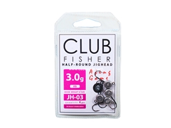 Club Fisher - Half Round Jighead JH-03-1788-#6-3.0g