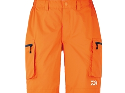 Daiwa - 2019 Water Repellent Dry Half Shorts - DR-51009P - CARROT ORANGE - Men's L Size | Eastackle