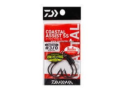 Daiwa - Coastal Assist - SS RS Twin - #3/0 - Assist Jigging Hooks | Eastackle