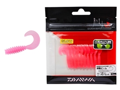 Daiwa - 月下美人 Gekkabijin Wave Beam 1.5in - GLOW PINK - Soft Plastic Swim Bait | Eastackle