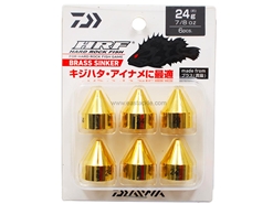 Daiwa - HRF Brass Sinker 24g - 7/8oz (6pcs)