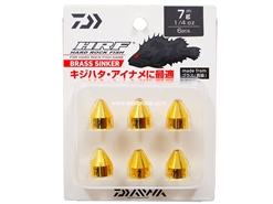 Daiwa - HRF Brass Sinker 7g - 1/4oz (6pcs)