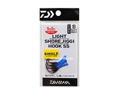 Daiwa - Light Shore Jiggi Hook - SS - S - Short Shank Single Assist Light Game Jigging Hook | Eastackle