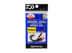 Daiwa - Shore Jiggi Hook - SS - S -#3/0 - Short Shank Single Assist Light Game Jigging Hook | Eastackle