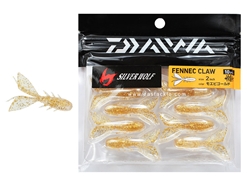 Daiwa - Silver Wolf Fennec Claw 2in - MOABI GOLD - Soft Plastic Creature Bait | Eastackle