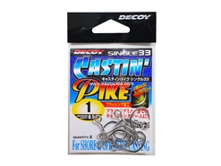  Decoy - Single33 Casting Pike Single #1 - Single Luring Hooks | Eastackle