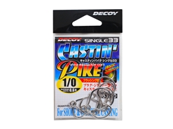  Decoy - Single33 Casting Pike Single #1/0 - Single Luring Hooks | Eastackle