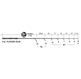 Fuji - KLSG2581-BL66 - Spinning Guide Set for 6’6” Bass Type Luring Blank