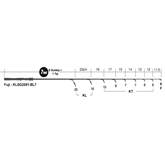 Fuji - KLSG2591-BL7 - Spinning Guide Set for 7’ Bass Type Luring Blank