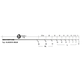 Fuji - KLSG30101-SBL86 - Spinning Guide Set for 8’6” Sea Bass Type Luring Blank