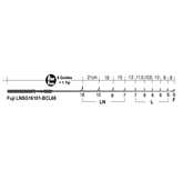 Fuji - T-LNSG16101-BCL66 - Bait Casting Guide Set (Titanium Frame) for 6’6” Bass Type Luring Blank