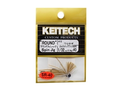 Keitech - Round Spin Jig - WAKASAGI 412 (1/32oz) - Tungsten Skirted Jig Head | Eastackle