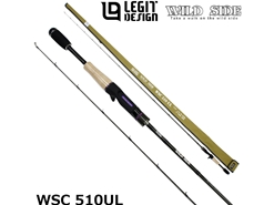 Legit Design - Wild Side WSC510UL - Bait Finesse Casting Rod | Eastackle