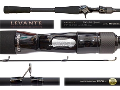 Megabass - Levante - F4.5-70C - FLAT SIDE SPECIAL - Bait Casting Rod | Eastackle