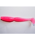Megabass - Spindle Worm - 4 inch - UV PINK/SILVER GLITTER - Soft Plastic Swim Bait | Eastackle