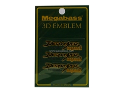 Megabass - Sticker - DESTROYER - 3D