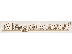 Megabass - Sticker - MEGABASS - GOLD - 40cm