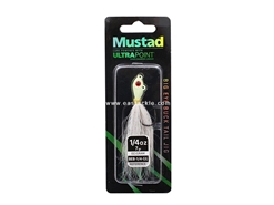 Mustad - Big Eye Bucktail Jig Head - 1/4oz - GLOW | Eastackle