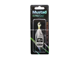 Mustad - Big Eye Bucktail Jig Head - 1/8oz - GLOW | Eastackle