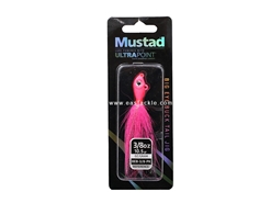 Mustad - Big Eye Bucktail Jig Head - 3/8oz - PINK | Eastackle