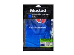 Mustad - Sunprotector Leg Sleeves - SIZE L - TOURNAMENT BLUE | Eastackle