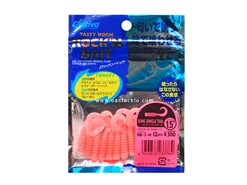 Owner - Cultiva Rockn' Bait - Ring Single Tail - RB-3 - 1.5" - FLUORESCENT PINK - Soft Plastic Swim Bait | Eastackle