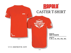 Rapala - CASTER Series T-Shirt - RED - M | Eastackle