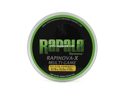Rapala - Rapinova-X Multi-Game - 6lbs - 150m - Braided PE Fishing Line | Eastackle