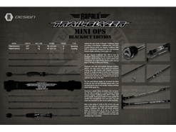 Rapala - Trail Blazer Mini Ops TBMOC564UL - Bait Casting Rod | Eastackle