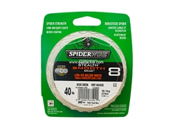 SpiderWire - Stealth Smooth 8 Carrier MOSS GREEN 300yards - 40LB - Braided/PE Line | Eastackle
