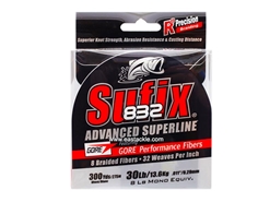Sufix - 832 Advanced Superline 300yds - 30LB / GHOST - Braided/PE Line | Eastackle