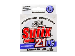 Sufix - Super 21 - Fluorocarbon Line (150 Metres) - 10lbs / CLEAR | Eastacklea