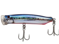 Tackle House - Contact Feed Popper 100 - SARDINE RED BELLY SLIT HG | Floating Popper | Eastackle
