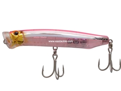 Tackle House - Contact Feed Popper 120 - Narrow Reflect - PINK BACK - NR1 - Floating Popper | Eastackle